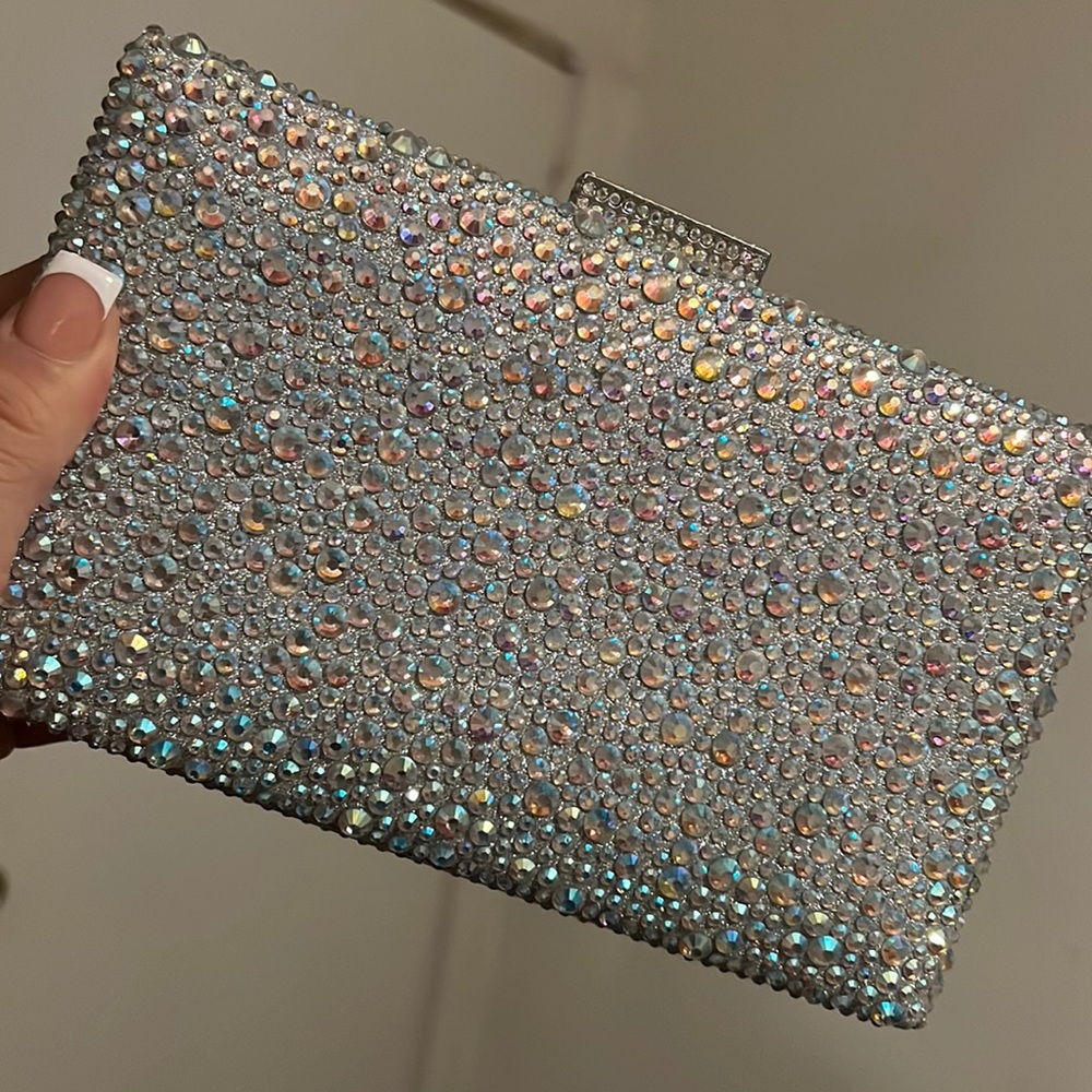 Windsor clutch silver